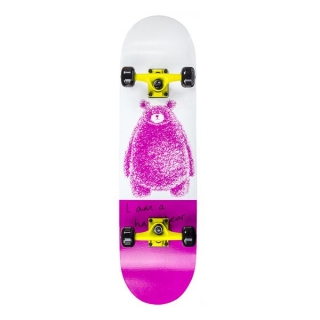 Skateboard NILS EXTREME CR 3108 SB PINK BEAR