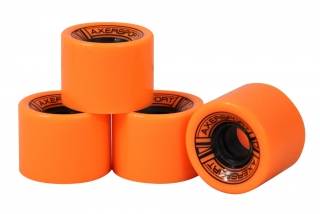 Náhradné kolieska na pennyboardy Axer 60x45mm (4 ks) oranžové