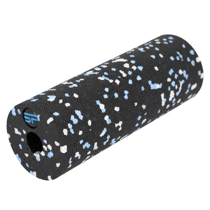 GREAN MINI Masážny fitness valec, modro-biely SPOKEY