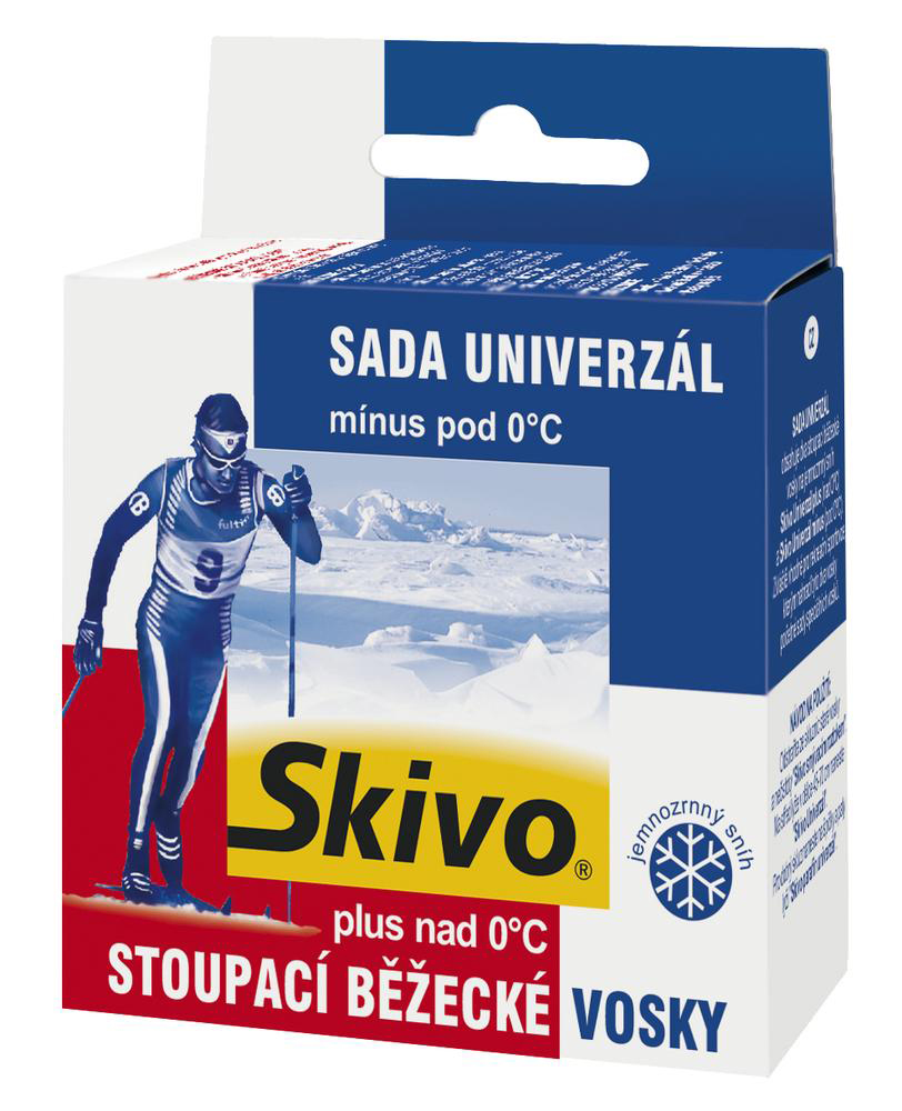 Skivo - bežecký vosk PLUS a MÍNUS